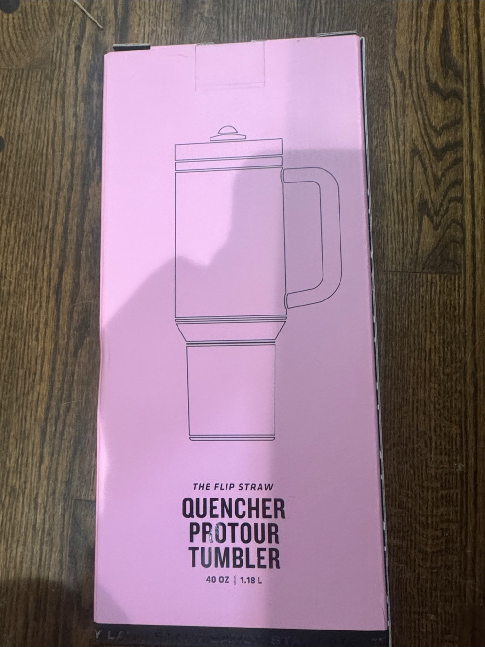 Stanley X Messi/Pink/Black/Flip Straw/GOAT/Travel Tumbler with Black Handle/NIB! - Picture 6 of 15